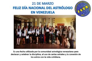 21 de Marzo: «Día Nacional del Astrólogo en Venezuela»