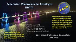 En Maracaibo: «2do Encuentro Regional de Astrología Zulia 2026»